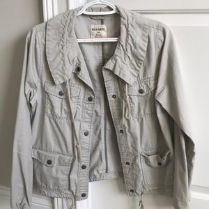 Cream Army Jacket!